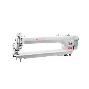 VMA Electronic lockstitch operate length 85cm with pulley pneumatic control used long arm sewing machine