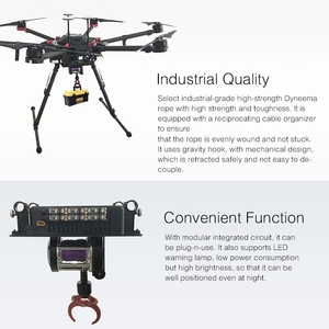Treuil de drone avec crochet, dispositif de largage de cargaison, charge utile de 5 kg, accessoires pour drone <span class=keywords><strong>DJI</strong></span> <span class=keywords><strong>M600</strong></span> <span class=keywords><strong>M600</strong></span> <span class=keywords><strong>Pro</strong></span> - Product Image 3