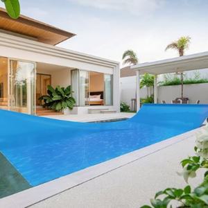 Couvertures solaires 6x12 pieds pour piscine hors sol et enterrée, couvertures solaires pour spa et jacuzzi à bulles, couvertures thermiques résistantes - Product Image 6