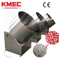 Machine à enrober les cacahuètes en acier inoxydable, capacité 20-30 kg/heure, certifiée CE, garantie 1 an