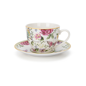 Bộ Đồ Ăn Cổ Điển Hiện Đại Cho 6 Người Bộ Đồ Ăn Thực Vật Trang Trí Nghệ Thuật Bộ Đồ Ăn Bằng Gốm Làm Vườn - Product Image 5