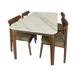 Hình ảnh của 6 chỗ ngồi Thổ Nhĩ Kỳ đồ nội thất bàn ăn và ghế Trung Quốc thực hiện thiết lập, bàn ăn và ghế đặt cho phòng ăn 6 - Product Image 2