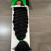 Extensions de cheveux tressés Ot High Jumbo, couleur marron, fibre synthétique Yaki basse température, trame simple, torsades au crochet, paquet de 1 pièce