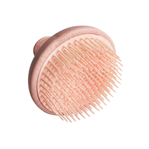 Brosse exfoliante pour le cuir chevelu en paille de blé biodégradable, brosse à shampooing pour cheveux, brosse de massage du cuir chevelu en TPEE souple et imperméable - Product Image 6