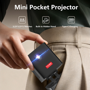 Mini Proyector DLP Inteligente Android WiFi Portátil 720P 4K Compatible con 3D, Proyector de Video con Batería para Películas Familiares y Juegos - Product Image 3