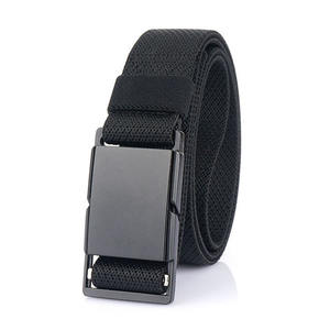 पुरुषों के लिए नई त्वरित रिलीज चुंबकीय बकल गोल्फ आउटडोर नायलॉन इलास्टिक कपड़े खिंचाव कमर बेल्ट - Product Image 3