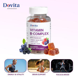 Gomitas Multivitamínicas B OEM de Fábrica Estadounidense para Adultos, Adolescentes y Recién Nacidos, 60 Unidades, Gomitas Veganas Naturales con Beneficios Energéticos - Product Image 4