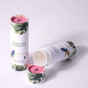 Hot bán phân hủy sinh học Vòng bao bì mỹ phẩm 50 ml Lip Balm ống giấy khử mùi giá tốt