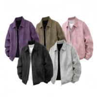 Blouson bomber coupe-vent pour homme automne-hiver, veste en cuir de baseball/moto grande taille pour l'extérieur, veste décontractée personnalisable