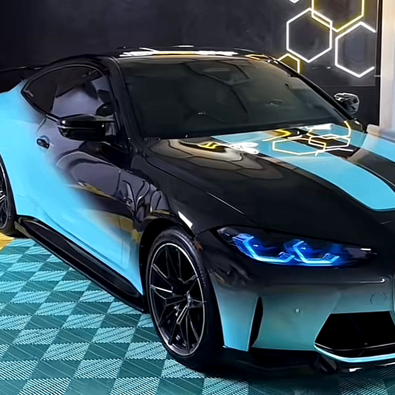 Blue-black