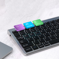 Çift mod 108 tuşları oyun sessiz bilgisayar klavye ve fare Combo kablosuz klavye PC faresi Tablet dizüstü