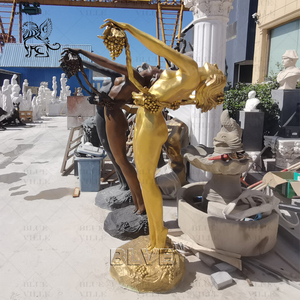 Blve ngoài trời trang trí cuộc sống Kích thước kim loại Khỏa Thân cô gái VƯỜN điêu khắc Hy Lạp nho Nữ Thần <span class=keywords><strong>Daphne</strong></span> tượng đồng - Product Image 1