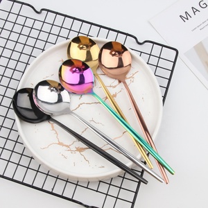 Juego <span class=keywords><strong>de</strong></span> Cubiertos <span class=keywords><strong>de</strong></span> Acero Inoxidable <span class=keywords><strong>de</strong></span> Color Personalizado, Estilo Portugués, Mango Grueso, Vajilla <span class=keywords><strong>de</strong></span> Alta Gama para <span class=keywords><strong>Hoteles</strong></span> <span class=keywords><strong>y</strong></span> Fiestas - Product Image 4