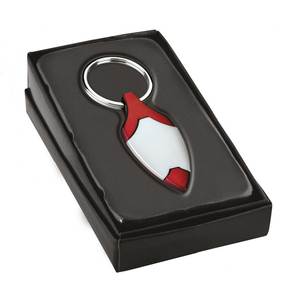 Llavero Satin Red Shield con elegante diseño de cristal para organizar llaves - Product Image 2