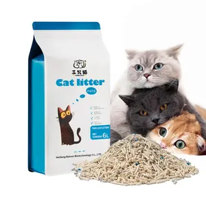 Tofu Mixed Cat Litter Simple Cattery Pet Store Cat Litter 10Kg Wholesale Large Packaging Multi Cat Family Must-Have