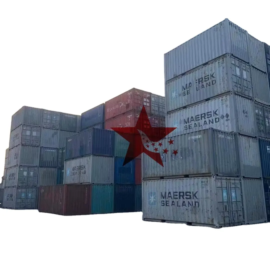 Çin'den abd'ye ISO standart kargo konteyner nakliye satılık 20 Feet konteyner kullanılır
