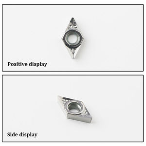 CNC Lathe biến chèn cvd tráng Carbide <span class=keywords><strong>inserts</strong></span> cho nhôm DCGT070204-TK hộp nhựa 10 cái/hộp OEM tùy chỉnh hỗ trợ - Product Image 2