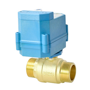 Vanne intelligente Tonhe DN25 en laiton à filetage externe, sans fil Lora, alimentée par batterie, à montage mural, pour le contrôle de l'eau et de l'air - Product Image 2