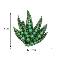 Patch décoratif 3D fait main en feutre non tissé, motif chameau du désert, cocotier et agave, pour vêtements, sacs, chapeaux et broches