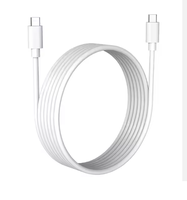 YUEEYOUNG kabel Data pengisi daya cepat, kabel Data Usb C ke Usb C 3a untuk Ipad Samsung, kabel Data cepat dengan kemasan 30w