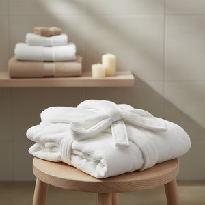 Albornoz de Felpa Gruesa y Suave <span class=keywords><strong>al</strong></span> por Mayor para Hombre y Mujer, Bata Larga Cálida de Otoño-Invierno, Ropa de Estar por Casa y Camisón para el Hogar y Hotel - Product Image 5