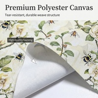 Tissu en toile imperméable imprimé sur mesure, 100 % polyester, vendu au mètre