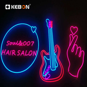 Letrero personalizado 220V SMD2835 PVC ronda decoración al aire libre impermeable <span class=keywords><strong>flex</strong></span> de neón led - Product Image 2