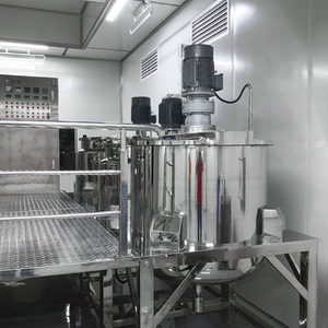 Recipiente mezclador homogeneizador cosmético de gran capacidad de 100L, 200L, 300L, 500L, tanque de mezcla química con agitación eléctrica superior - Product Image 5