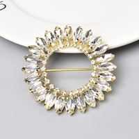 Oeil de cheval cristal accessoires bricolage couleur métal vêtements chaussures chapeaux décoration cercle rond strass boucle de ceinture