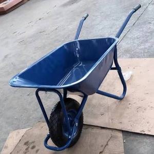 Carretilla de Acero de Doble Rueda WB5009 Venta al por Mayor de Fábrica, Carretilla para Construcción para el Mercado de Irak WB6001, Carretilla Resistente WB6400H - Product Image 5