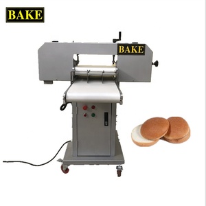 Cạnh tranh đầy đủ cắt và một nửa cắt thương mại tự động điện Hamburger Bun Slicer bánh mì slicers giá có thể được tùy chỉnh - Product Image 3