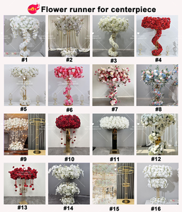 SMOOTH Luxury Gold Shiny Short Flower Stand Estante de exhibición de flores de metal para bodas para centros de mesa - Product Image 6