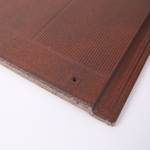 Tegole in Ceramica Piatte Curve Stile Giapponese per Tetti di Ville e Giardini; Tegole Smaltate Rosse Shanhe Resistenti al Fuoco Fornite dal Produttore - Product Image 4