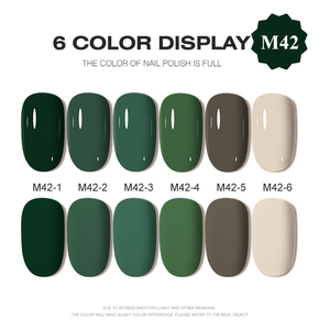 AILANUO ชุดเจลยูวี 6 สี ขนาด 15 มล. ชุดทำเล็บมืออาชีพ เจลยูวีสีนีออน ขายส่ง สำหรับผู้จัดจำหน่ายอุปกรณ์ทำเล็บ - Product Image 2