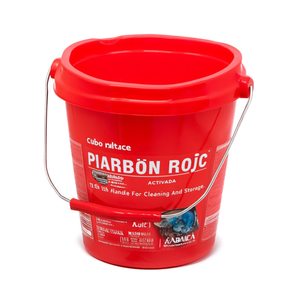 Cubo in Plastica Rossa da 12 L con Manico in Metallo per Pulizia e Conservazione - Product Image 2