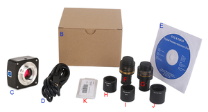 BUC3D-1000C BestScope <span class=keywords><strong>Camera</strong></span> Kỹ Thuật Số Kính Hiển Vi Màu CMOS Hiệu Suất Siêu Cao <span class=keywords><strong>USB3.0</strong></span> Gắn C-Mount 10MP - Product Image 3
