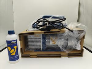 Bomba <span class=keywords><strong>de</strong></span> Vacío para Refrigeración HVAC FY-1H-N, <span class=keywords><strong>de</strong></span> Paletas Rotatorias <span class=keywords><strong>de</strong></span> 4L/s para Evacuación <span class=keywords><strong>de</strong></span> Sistemas <span class=keywords><strong>de</strong></span> Aire Acondicionado, Compatible con R134a R410A - Product Image 4