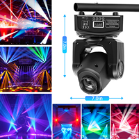 30W RGBW LED Mini Bühnenlicht Gobo Beam Moving Head DJ Disco RGBW Bühnenbeleuchtung