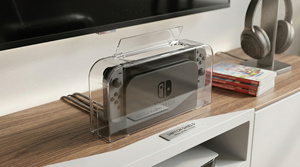 DOBE Protection contre la poussière pour Nintendo <span class=keywords><strong>Switch</strong></span>, Housse de protection transparente en PC pour <span class=keywords><strong>Switch</strong></span>/<span class=keywords><strong>Switch</strong></span> <span class=keywords><strong>OLED</strong></span>/<span class=keywords><strong>Switch</strong></span> 2 - Product Image 2