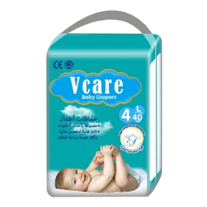 Pañales para Bebé de Tela No Tejida Súper Delgada, Suave y Transpirable, Coloridos, con Cinta Mágica 3D para Prevenir Fugas, Venta al Por Mayor de Fábrica - Product Image 1