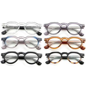 Superhot eyewear 70814 אופנה 2024 עגול גיק-שיק כחול משקפיים - Product Image 5