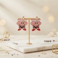 Groothandel op maat gemaakte zachte en harde emaille zwart nikkel-geplateerde UV-geprinte fruit gebedsfee afstudeer stempel revers metalen pin badges