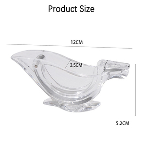เครื่องบีบมะนาวแบบกดคริสตัลอะคริลิค,เครื่องบีบ<span class=keywords><strong>แก้ว</strong></span>แบบศิลปะสำหรับอาหารเย็นอุปกรณ์ห้องครัว - Product Image 2