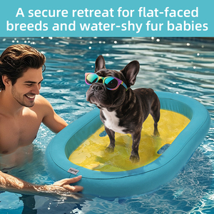 Barco impermeable para mascotas para perros-Plataforma flotante con espuma extraíble y material de espuma sólida a prueba de arañazos - Product Image 5