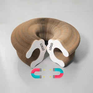 Rascador para Gatos, Diseño Encantador, Resistente al Desgaste, Juguete para Gatos, Alivio del Estrés, Papel Corrugado - Product Image 2