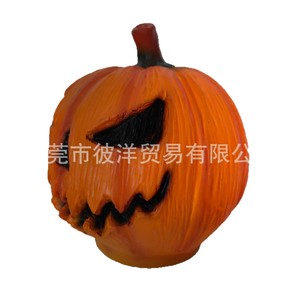 Lanterne Citrouille d'Halloween Lumineuse Décoration Extérieure Ornement de Scène Style Américain Matériau Émulsionnel - Product Image 4