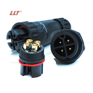 Llt M22 250V 25A IP68 không thấm nước vách ngăn kết nối 2 3 4 pins nam và nữ cắm điện với vít pins - Product Image 5