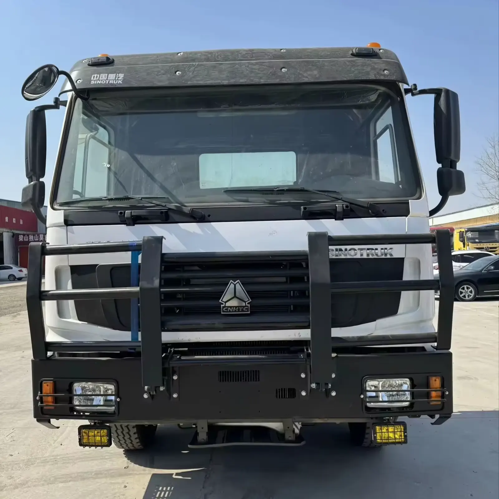 2021 SINOTRUK HOWO White 6*4 Ten-wheel BUMPER With High Quality Good Condition Tractor Truck For Load.