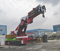 Grue araignée sur chenilles lourde Chengli CK10800 de 250 tonnes avec flèche articulée pour le levage d'équipements lourds et de matériaux dans les sous-sols et les espaces confinés