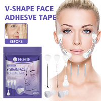 Nouveau 40pcs Eelhoe Face Lift Patch Visage Outils De Soins De La Peau Double Menton Lift V Forme Maquillage Facelifting Patch Outils De Soins De La Peau
